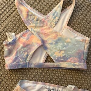 Abercrombie Kids Multicolor Bikini Top